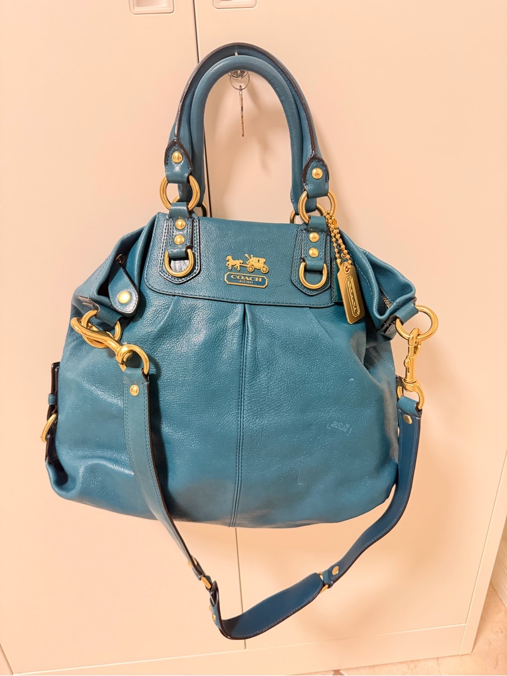 Vintage Coach Madison Julianne Leather – Rare